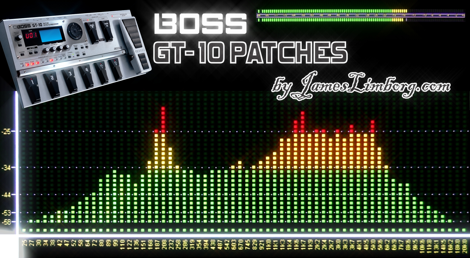 BOSS GT-10 Patches | Guitar Multi-Effects Pedal Processor