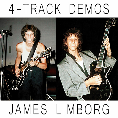 4-Track Demos 1988-1989 by James Limborg, Album Cover