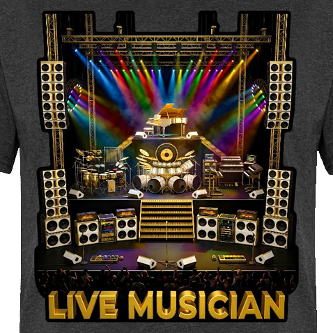 Live Musician Graphic Tee
